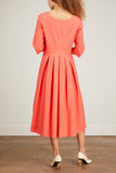 Labo.Art Dresses Abito Rondine in Lobster
