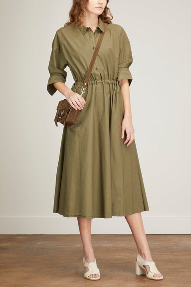 Labo.Art Dresses Abito Virgola in Olive