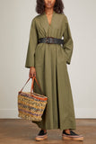 Labo.Art Dresses Abito Aereo in Olive Labo.Art Abito Aereo in Olive