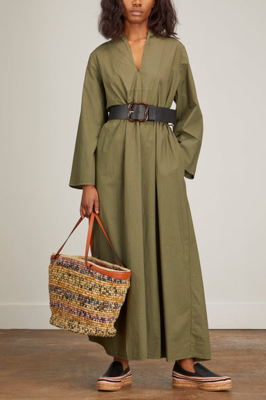 Labo.Art Dresses Abito Aereo in Olive Labo.Art Abito Aereo in Olive
