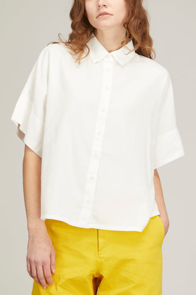 Labo.Art Tops Camicia Pat in Winter White