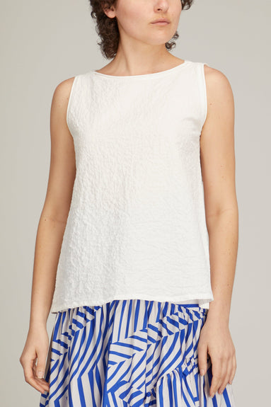 Labo.Art Tops Canotta Gioia in Winter White