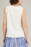 Labo.Art Tops Canotta Gioia in Winter White