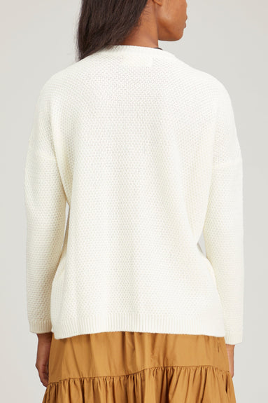 Labo.Art Sweaters Pisa Riso Sweater in Winter White Labo.Art Pisa Riso Sweater in Winter White