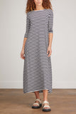 Labo.Art Dresses Saba Dress in Atlantic Stripe