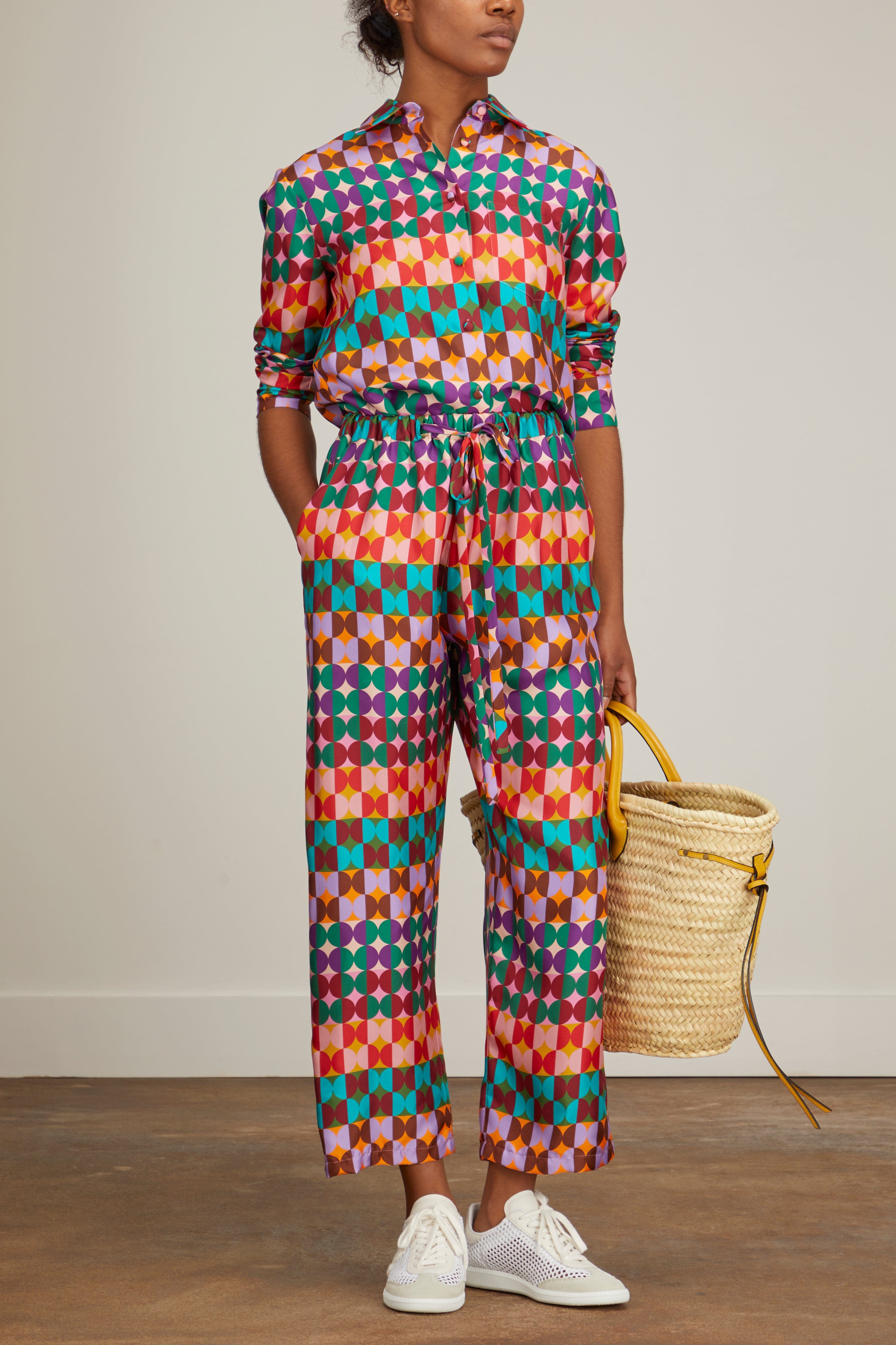 La Double J Tops Boy Shirt in Mezzaluna Rainbow La Double J Boy Shirt in Mezzaluna Rainbow
