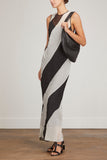 Lee Mathews Dresses Dixon Tank Dress in Black/White