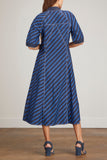 Lovebirds Dresses Stripe Dress in Navy Indigo Stripe