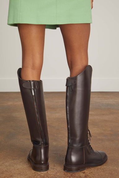 Legres Tall Boots Polo Boot in Dark Brown Legres Polo Boot in Dark Brown