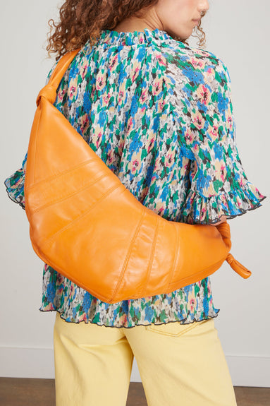 Lemaire Shoulder Bags Large Croissant Bag in Burnt Orange Lemaire Large Croissant Bag in Burnt Orange