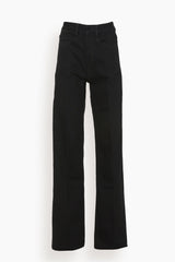 Lemaire Denim High Waisted Pant in Black – Hampden Clothing