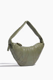 Lemaire Shoulder Bags Large Croissant Bag in Hedge Green Lemaire Large Croissant Bag in Hedge Green