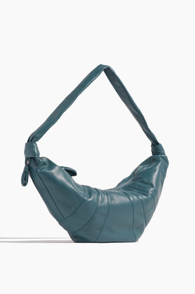 Lemaire Cross Body Bags Large Croissant Bag in  Myrtle Green Lemaire Large Croissant Bag in  Myrtle Green