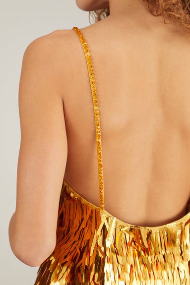 Leo Lin Dresses Robin Sequin Slip Mini Dress in Confetti