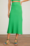 Lisa Yang Skirts Celine Skirt in Spring Green