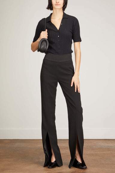 Lisa Yang Sweaters Freddie Sweater in Black