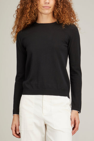 Lisa Yang Sweaters Manola Sweater in Black