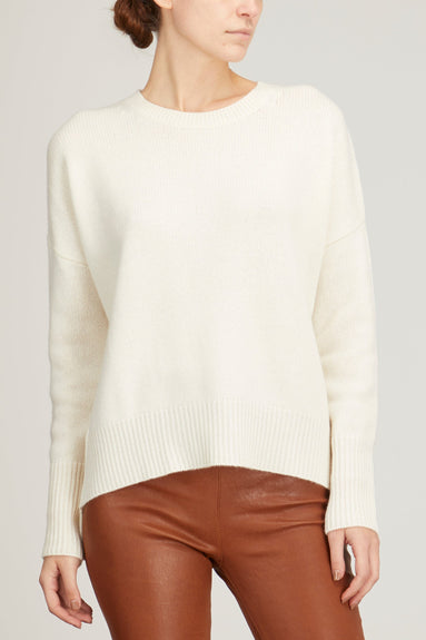 Lisa Yang Sweaters Mila Sweater in Cream