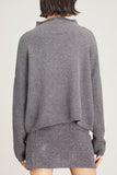 Lisa Yang Sweaters Sandy Sweater in Graphite