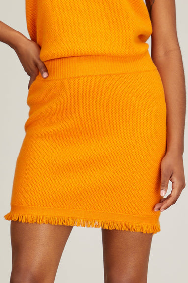 Lisa Yang Skirts Adela Skirt in Apricot Lisa Yang Adela Skirt in Apricot
