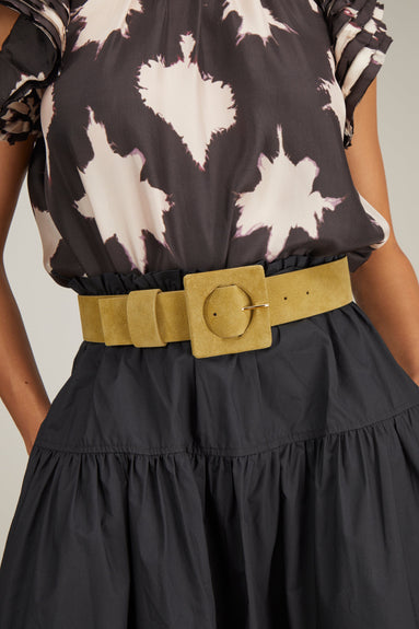 Lizzie Fortunato Belts Agnes Belt in Olive Lizzie Fortunato Agnes Belt in Olive