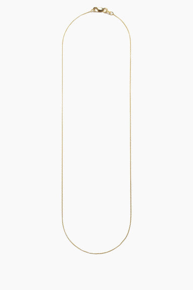 Lizzie Fortunato Necklaces 14k Gold Super Fine Chain Necklace in 18' Lizzie Fortunato 14k Gold Super Fine Chain Necklace in 18'