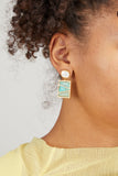 Lizzie Fortunato Earrings Sky City Earring in Turquoise Lizzie Fortunato Sky City Earring in Turquoise