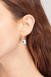 Lizzie Fortunato Earrings King Earrings in Sky Blue Topaz and Citrine