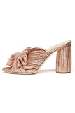 Loeffler Randall Shoes Penny Knot Mule in Rose Gold