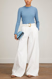 Loulou Studio Sweaters Dapa Sweater in Blue