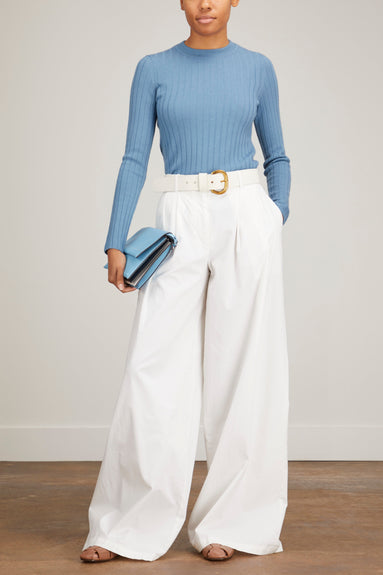 Loulou Studio Sweaters Dapa Sweater in Blue