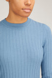 Loulou Studio Sweaters Dapa Sweater in Blue
