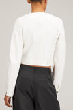 Loulou Studio Jackets Haro Denim Jacket in Ivory