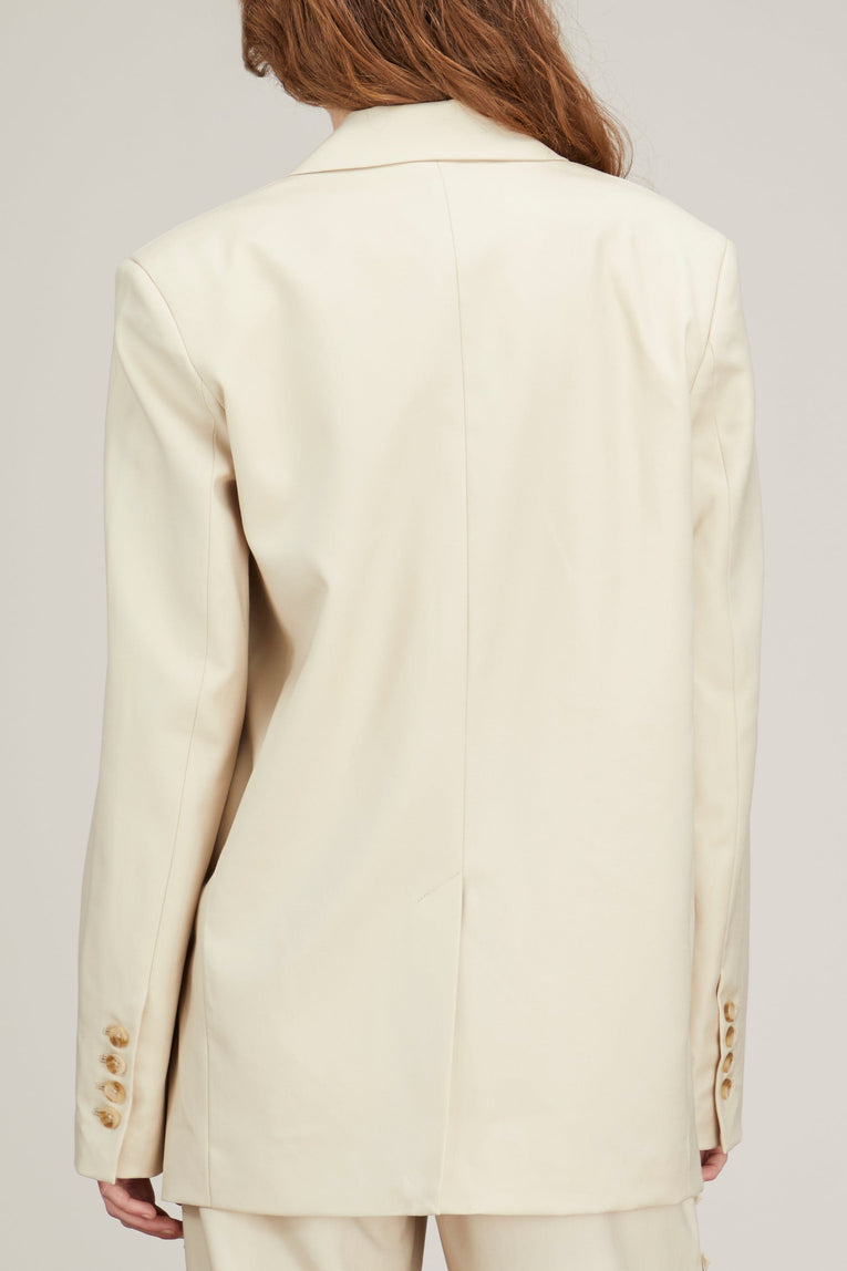 Loulou Studio Jackets New Donau Blazer in Beige