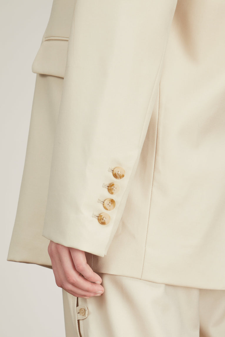 Loulou Studio Jackets New Donau Blazer in Beige