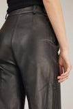 Loulou Studio Pants Noro Leather Pants in Black