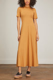 Loulou Studio Dresses Sola Long Dress in Camel