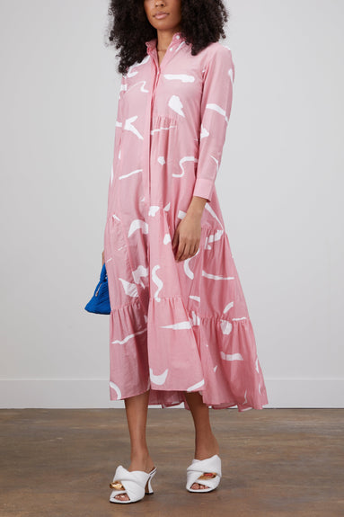 Lovebirds Dresses Morpho Dress in Pink Lovebirds Morpho Dress in Pink