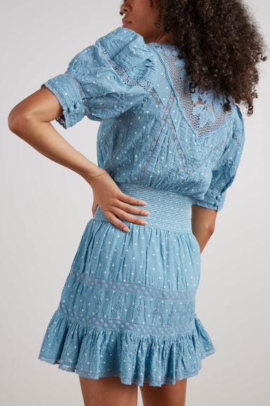 LoveShackFancy Dresses Jaislyn Dress in Blue Bonnet