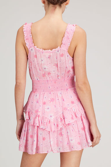 LoveShackFancy Dresses Norelli Dress in Coral Blaze