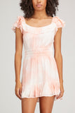 LoveShackFancy Dresses Kamie Dress in Peach Twist Hand Dye