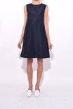 Mansur Gavriel Clothing Cotton Silk Taffeta Mini Dress in Blu
