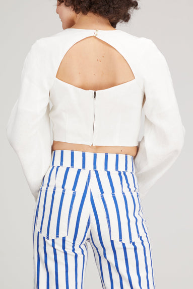 Mara Hoffman Tops Julia Top in White