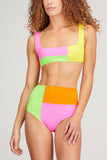 Mara Hoffman Swimwear Meli Bikini Top Multi