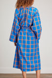 Mara Hoffman Dresses Plaid Lysa Dress in Blue Multi