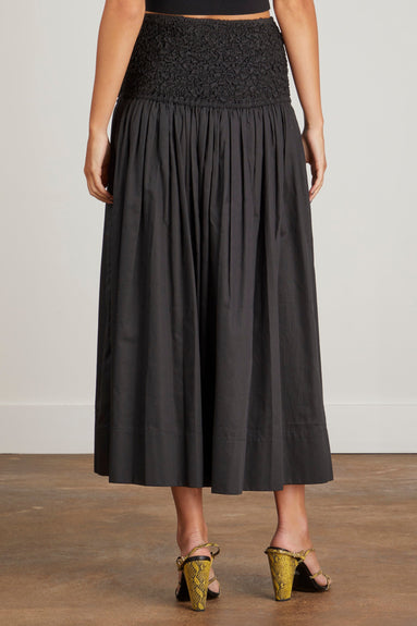 Mara Hoffman Skirts Popcorn Nicole Skirt in Black Mara Hoffman Popcorn Nicole Skirt in Black