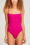 Mara Hoffman Swimwear Textspan Olympia Swimsuit in Levante Mara Hoffman Textspan Olympia Swimsuit in Levante