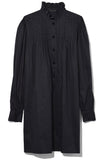 Marc Jacobs Clothing Long Sleeve Dress with Ruffle Collar in Black