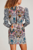Maria Cher Dresses Besalu Rosario Short Dress in Mix