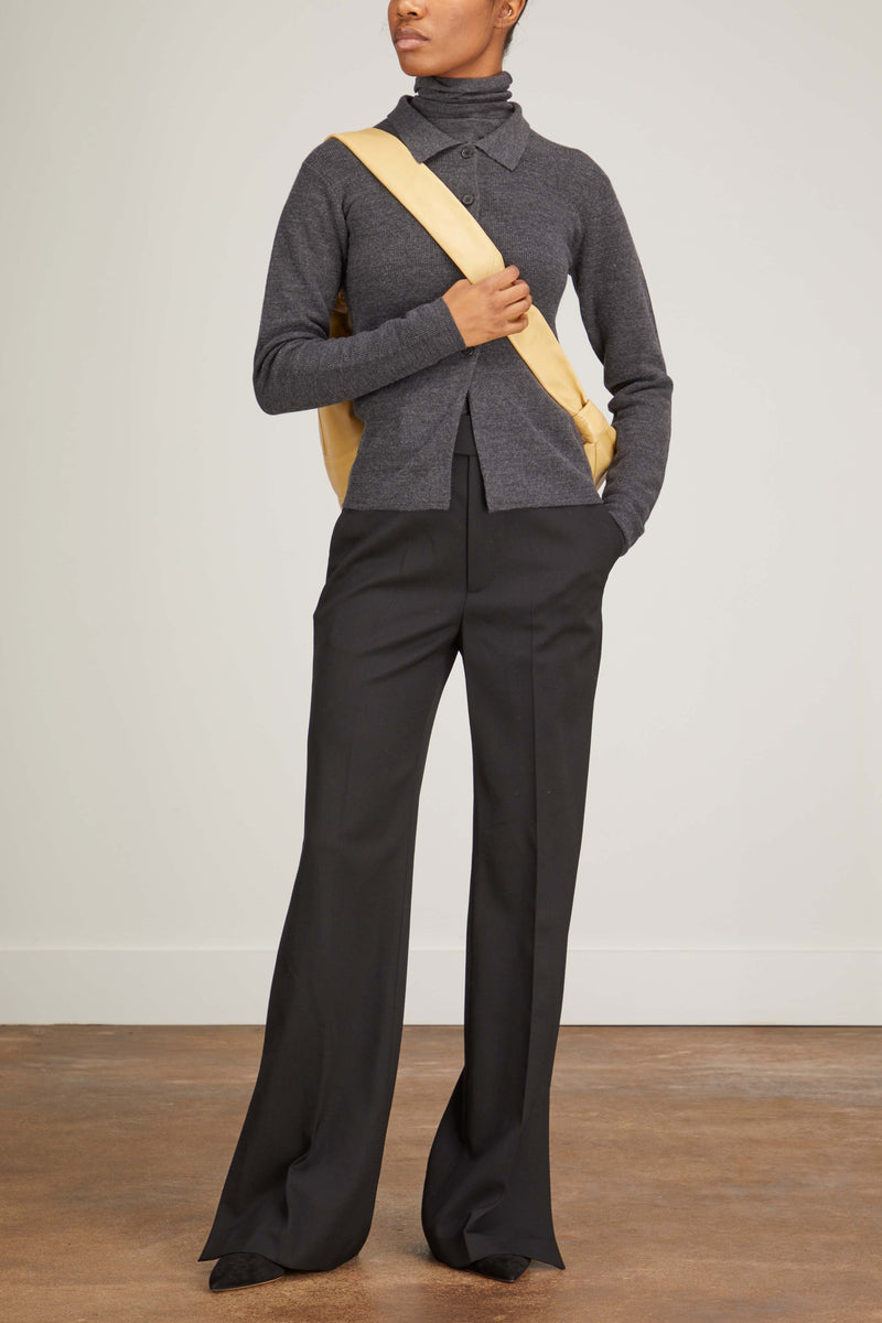 Mark Kenly Domino Tan Korine Cardigan in Anthracite – Hampden Clothing